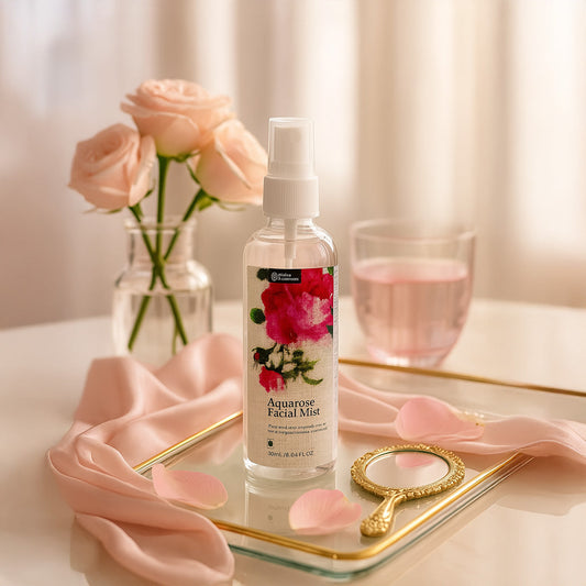 Natural Rose Water Face Mist India | Floral Toner by Bipha