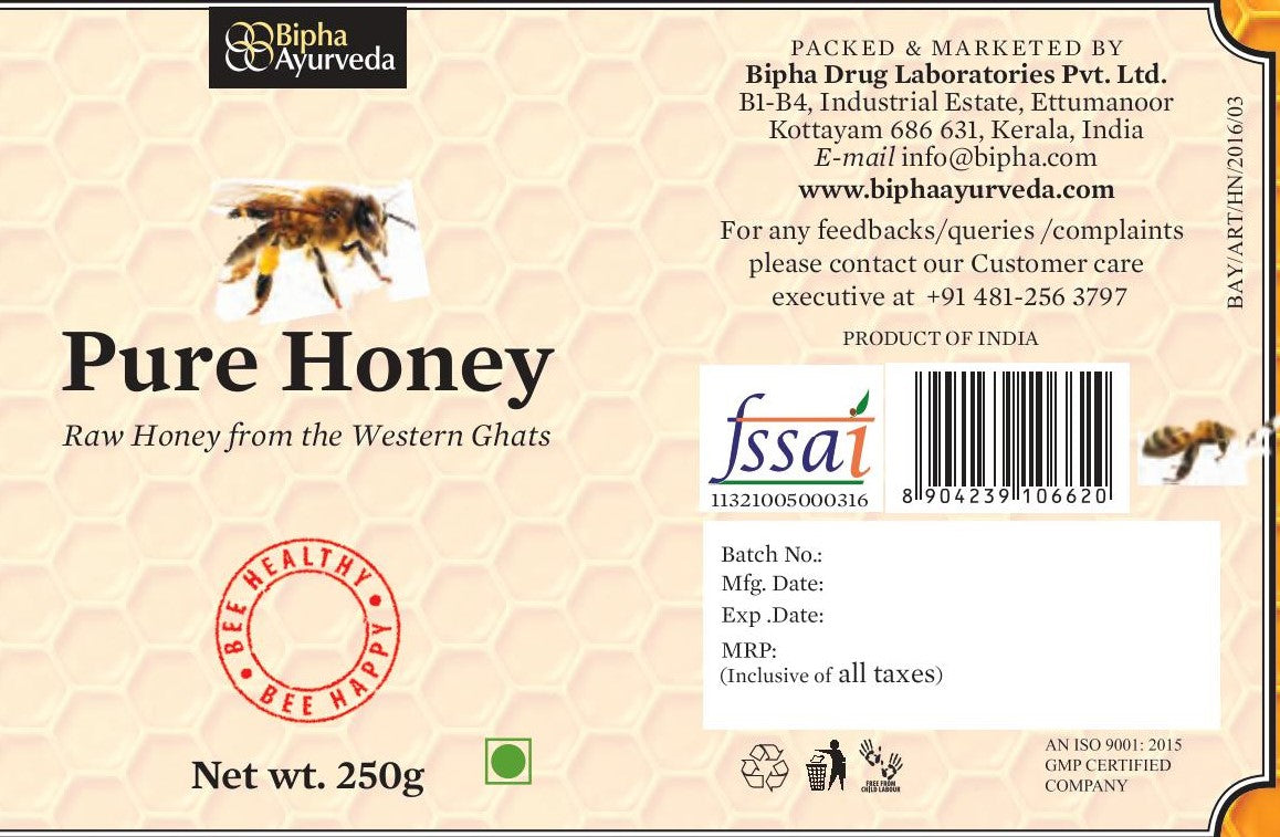 Pure & Organic Honey - Straight from the Nature to Bottles! Rich in Antioxidants-Natural Immunity Booster!