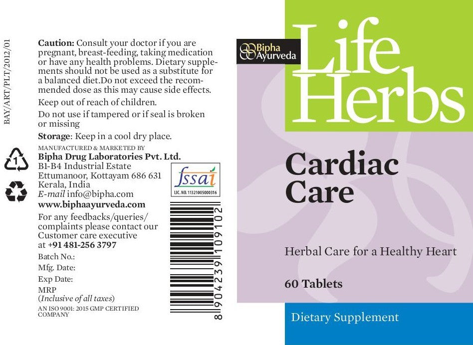 Cardiac Care Tablet - Daily Supplement for Healthy Heart .