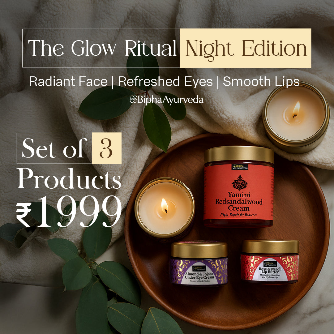 The Glow Ritual: Night Edition -- Yamini Cream + Under Eye Cream + Lip Butter