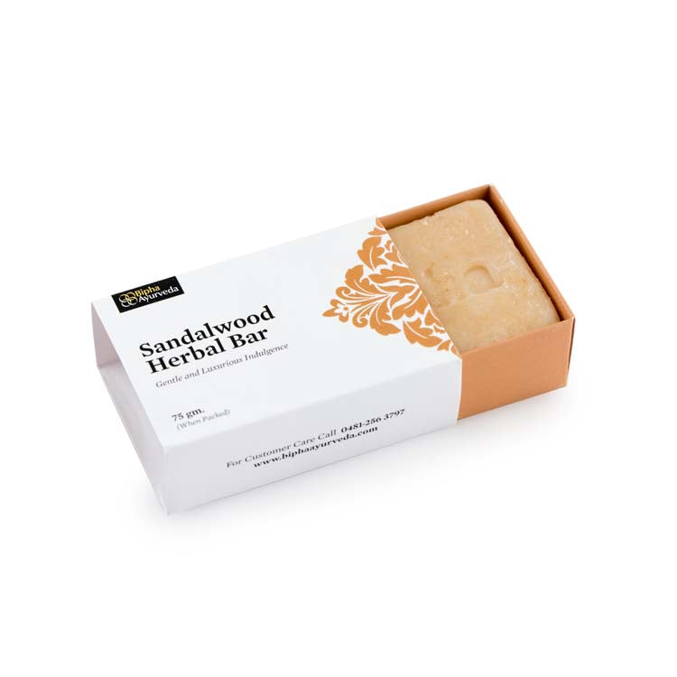 Sandalwood Herbal Bar - Gentle and Luxurious Indulgence