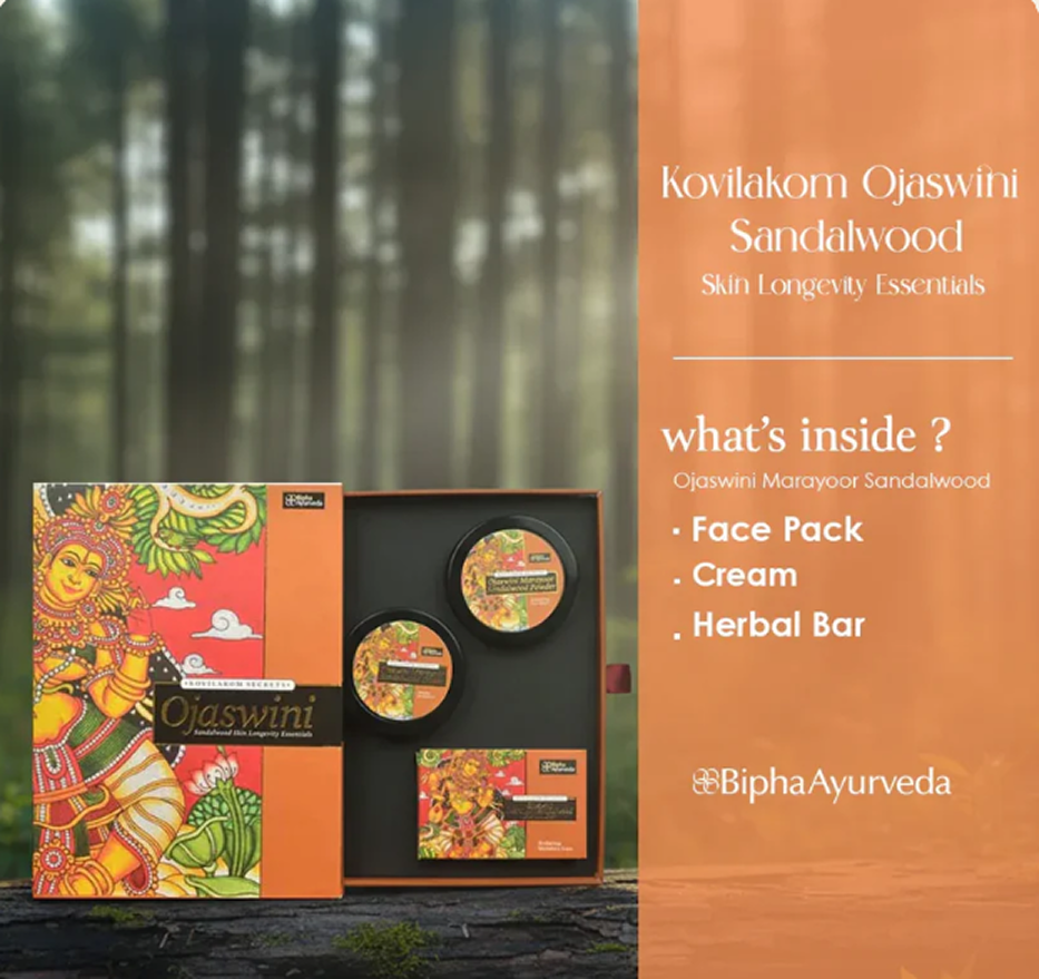 Ojaswini Ayurvedic Skin Care: Boost Skin Vitality with Kovilakom Secrets