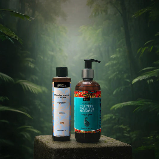 Bipha Dandruff Care Bundle – A Natural Solution for Flake-Free, Healthy Hair