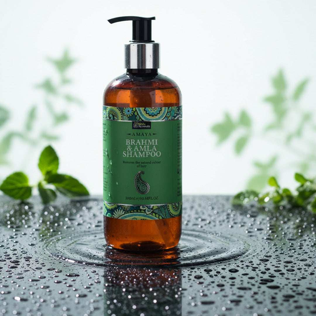 Brahmi Amla Shampoo: The Ayurvedic Secret to Healthy, Strong & Shiny Hair