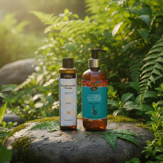 The Best Ayurvedic Dandruff Care Bundle in India: Bipha’s Herbal Solution