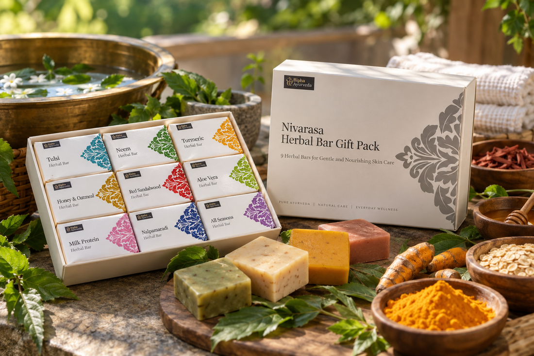 Tulsi, Neem, Turmeric or Nalpamaradi—which Ayurvedic herbal bar is right for your skin?