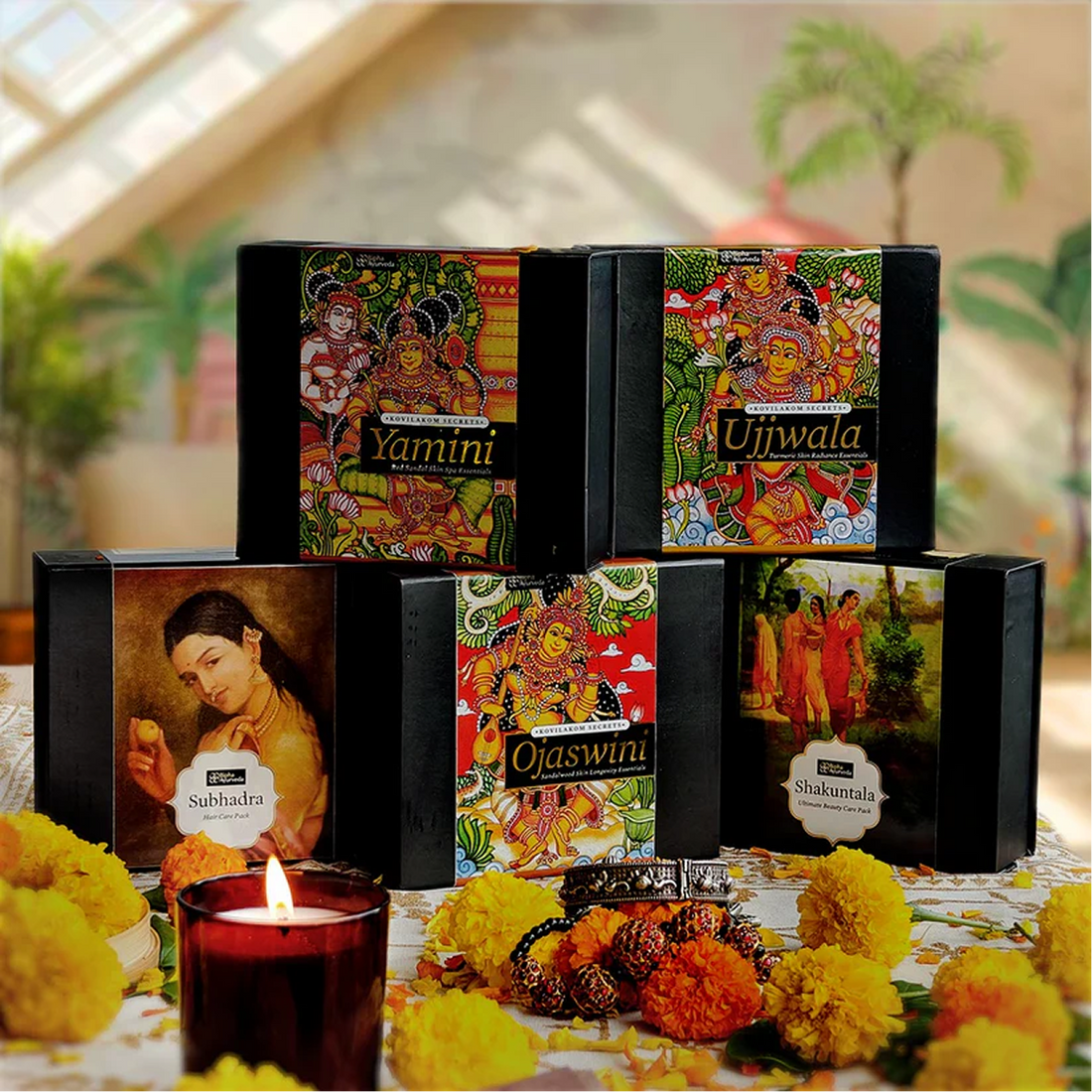 Red Sandal Ayurvedic Skin Spa Essentials: Yamini Kovilakom Secrets