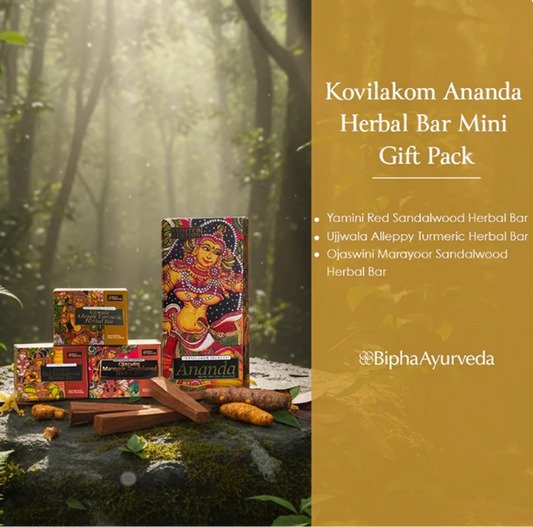 Kovilakom Ananda Mini Gift Pack: Ayurvedic Wellness & Skin Care Combo
