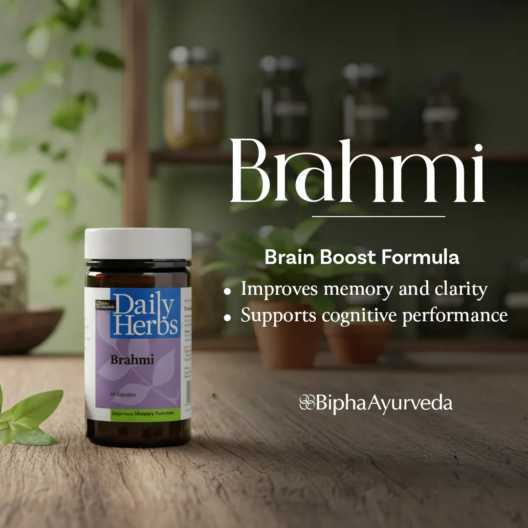 Improve Focus Naturally with Brahmi for Memory Boost Capsules