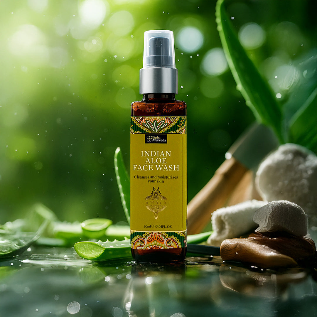 Aloe Vera Face Wash for All Seasons – By Bipha Ayurveda