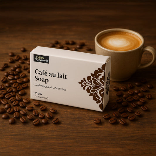 Bipha Café Au-Lait Soap: Firm, Glow & Refresh Naturally