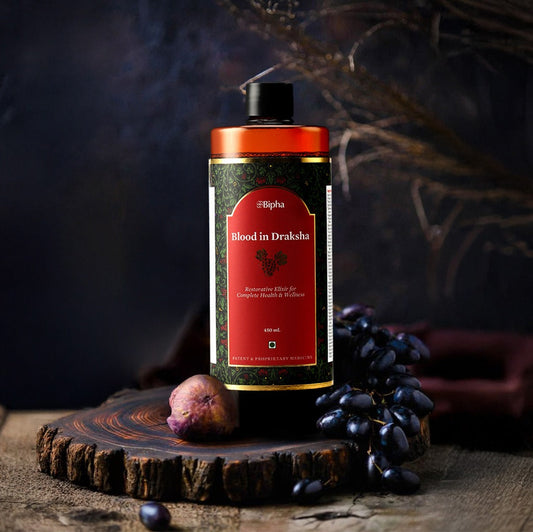 Bipha Iron Tonic: Why Blood In Draksha is a Time-Tested Ayurvedic Blood & Energy Tonic