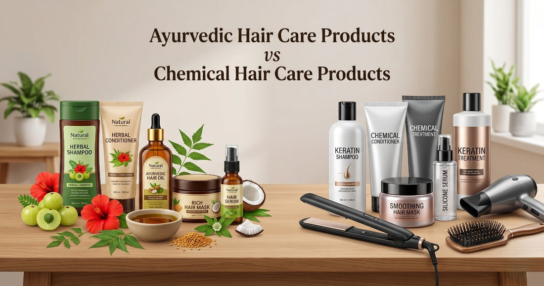 Ayurvedic Hair Care vs Chemical Treatments: Which Is Better for Long-Term Hair Health?