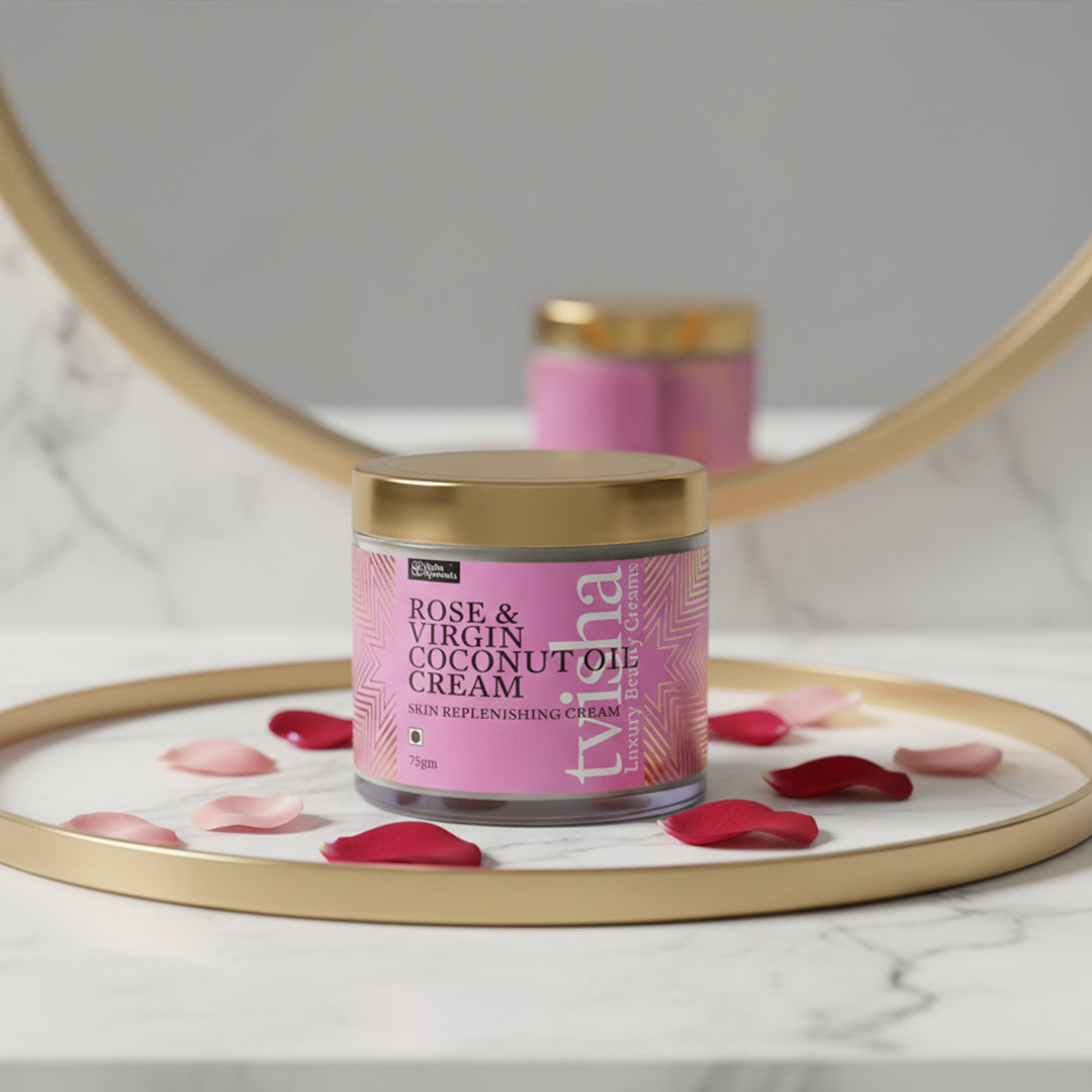 Tvisha Rose Coconut Face Cream – Nighttime Skincare that Feels Like Pure Luxury