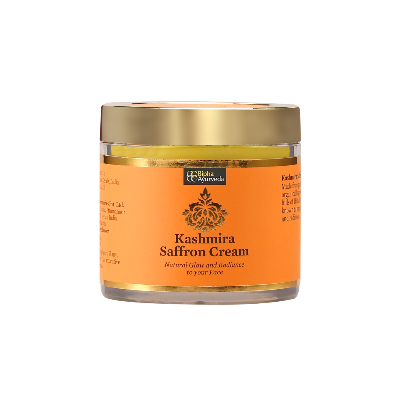 Kashmira Saffron Night Cream for Radiant and Glowing Skin made from Pure Saffron Essence - 75gm