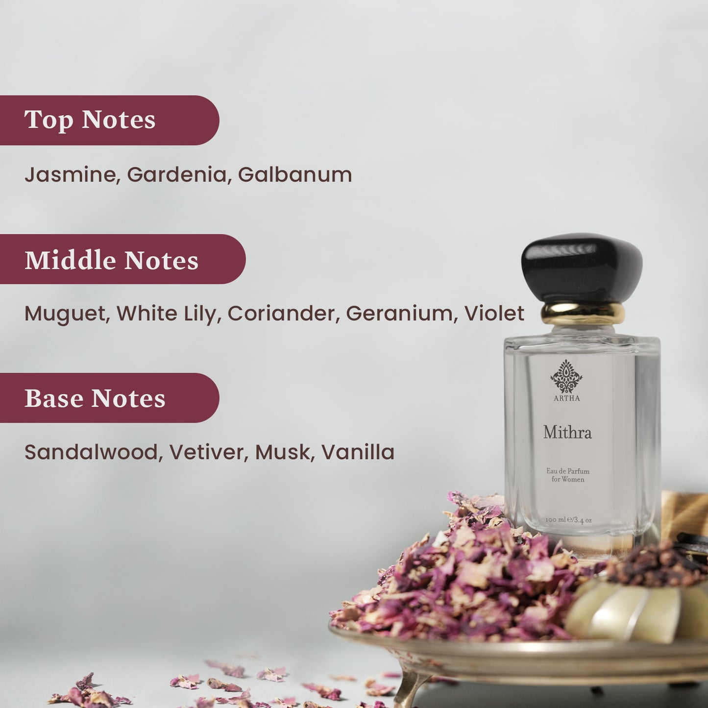 Mithra -Eau de Parfum for Women 100 ml