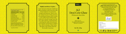 Pure Cow's Ghee - 250 gm