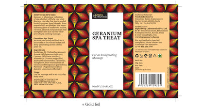 Geranium Spa Treat - For An Invigorating Massage