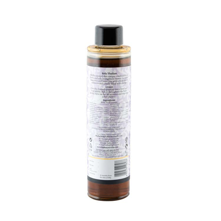 Bala Thailam - A Traditional Ayurveda Recipe to Relieve Joint Pains and Aches (175 ml)