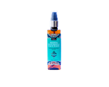 Neem & Patchouli Face Wash-Protects and hydrates your skin 90 ml