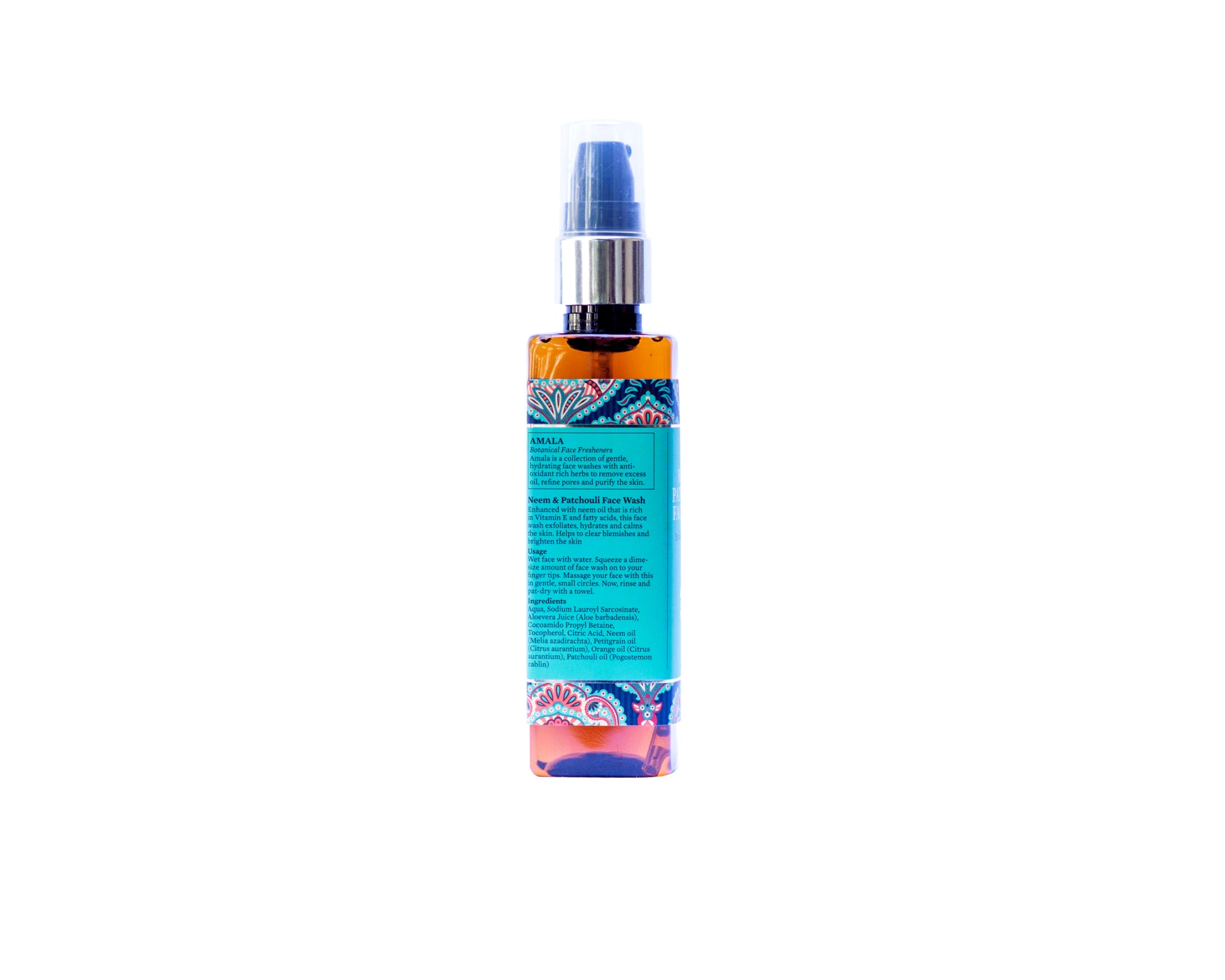 Neem & Patchouli Face Wash-Protects and hydrates your skin 90 ml