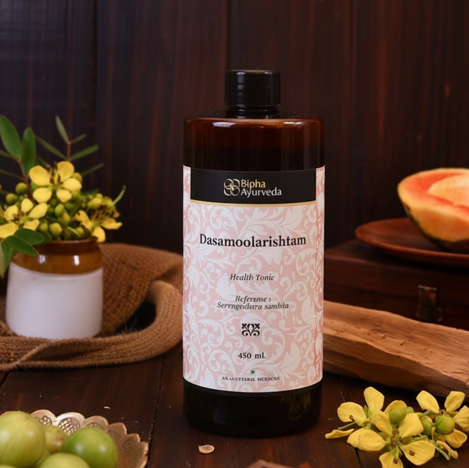 Dasamoolarishtam - Ayurveda Health Elixir for Respiratory Health 450 ml