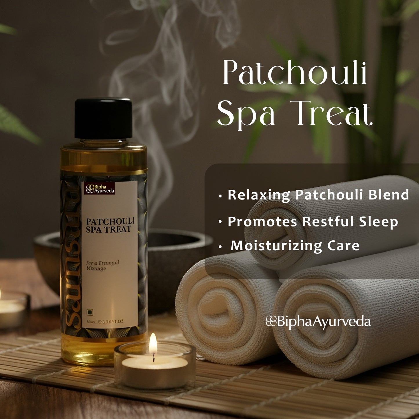 Patchouli Spa Treat - For a Tranquil Massage