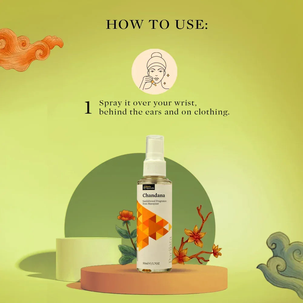 Parijata Chandana-Sandalwood Fragrance from Marayoor 50 ml