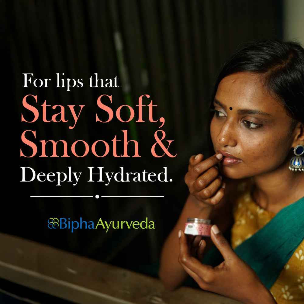 Rose & Neroli Lip Butter - Moisturizes, Nourishes and Hydrates Lips 10 gm - image 1