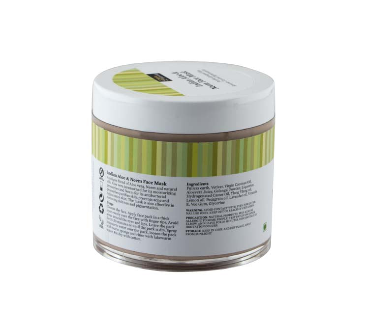 Indian Aloe & Neem Face Mask