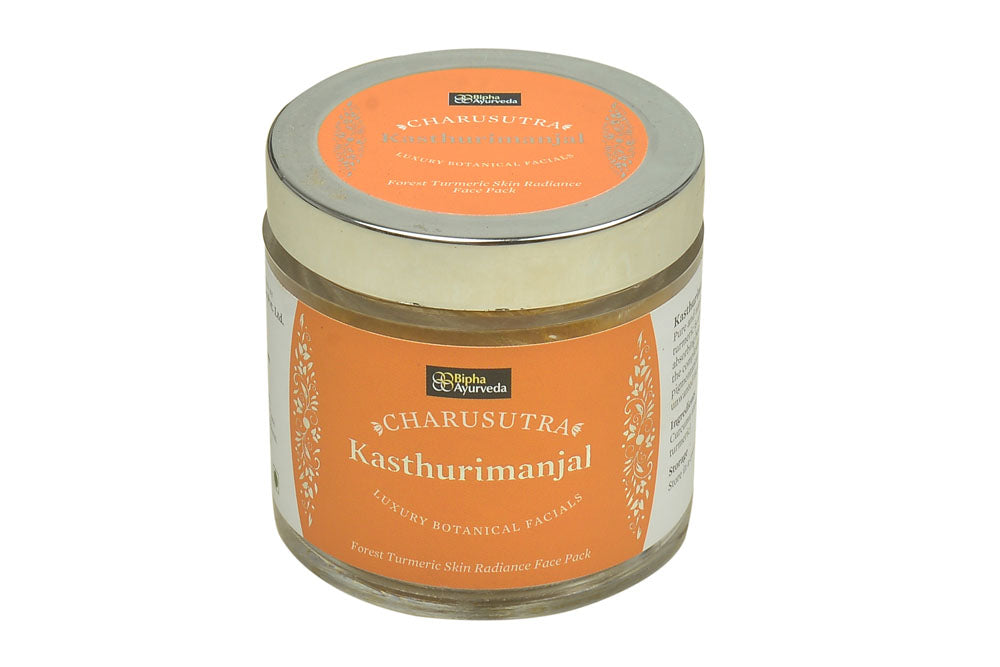 Charusutra Kasthurimanjal -  Forest Turmeric Skin Radiance Herbal Face Pack