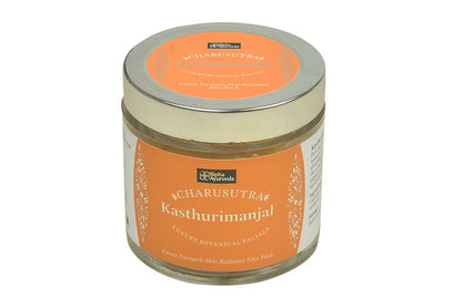 Charusutra Kasthurimanjal -  Forest Turmeric Skin Radiance Herbal Face Pack