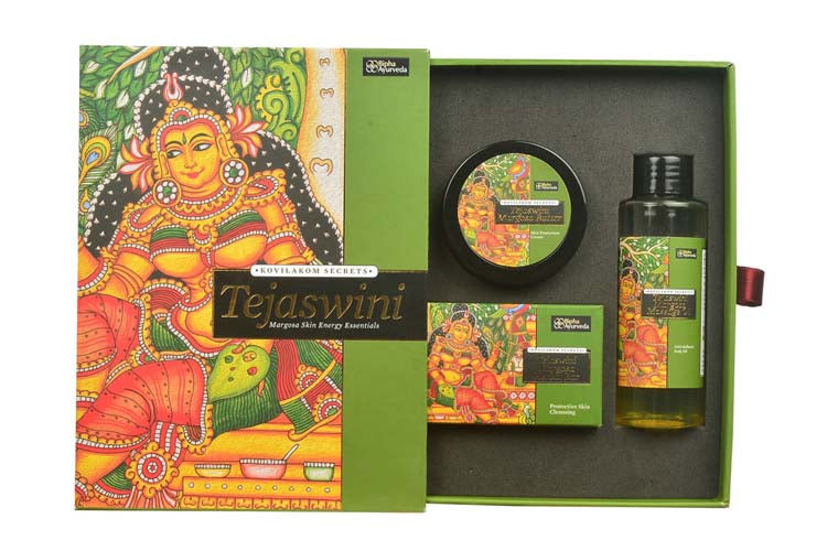 Kovilakom Tejaswini - Neem Skin Energizing Essentials Gift Pack