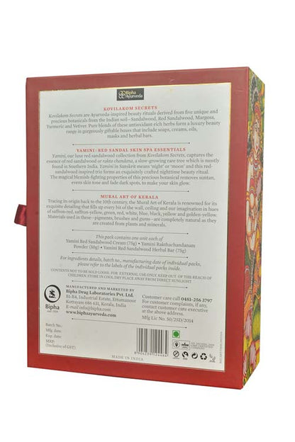 Kovilakom Yamini-Red Sandalwood Skin Essentials