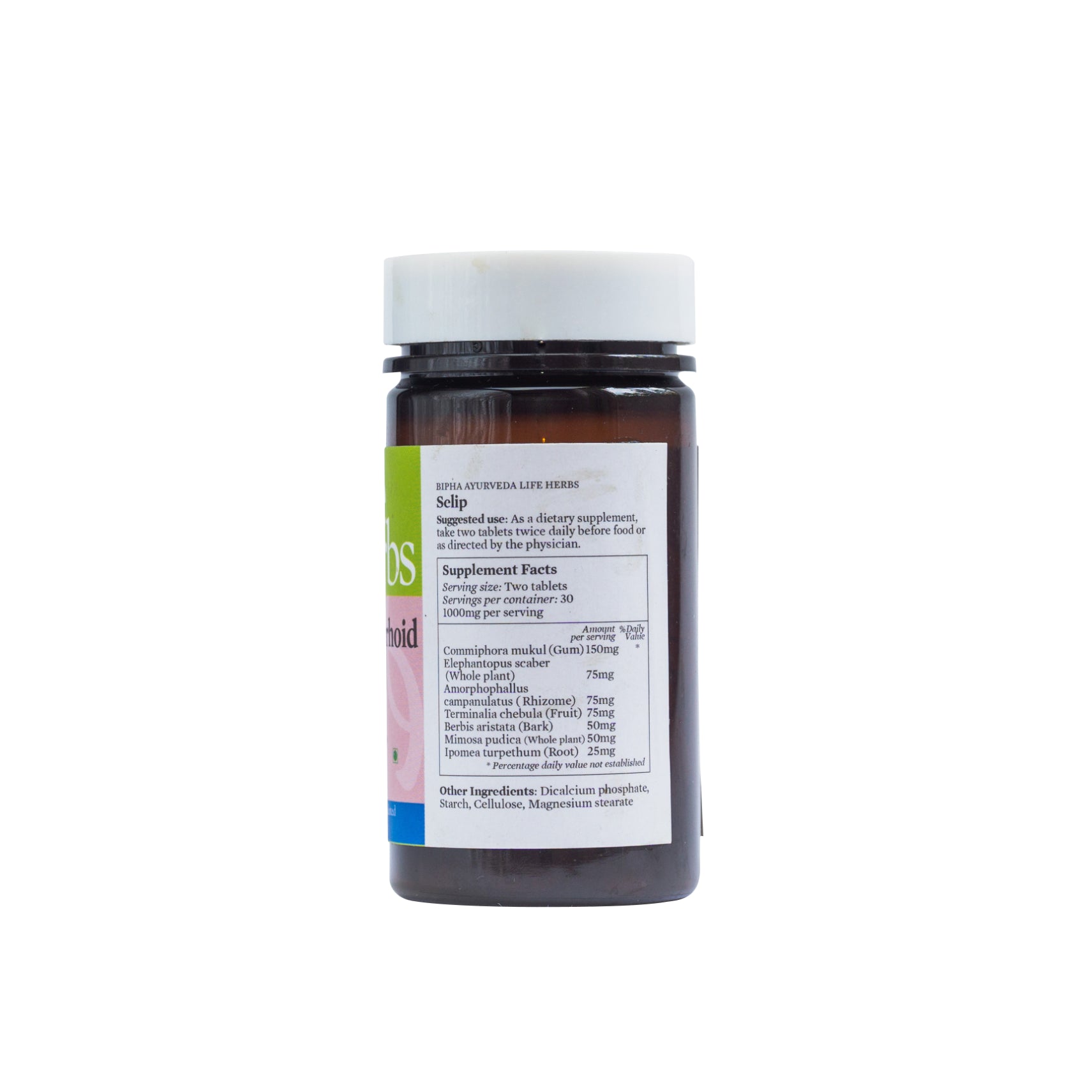 Haemorrhoid Control Herbal Supplement for Piles 60 Tablet