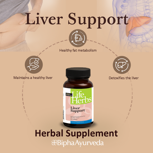 Liver Support 60 veg Capsules - Herbal Supplement for Healthy Liver