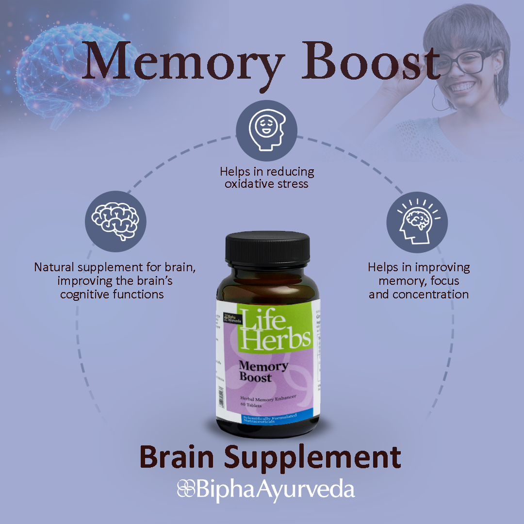 Memory Boost Tablet - Supplement for Healthy Brain and Nervous System