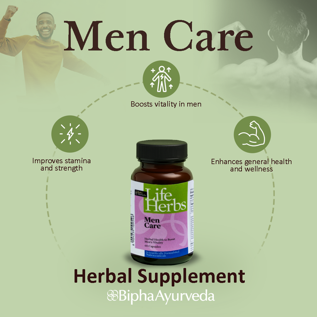Men Care Veg Capsule Herbal Supplement for Men's Health