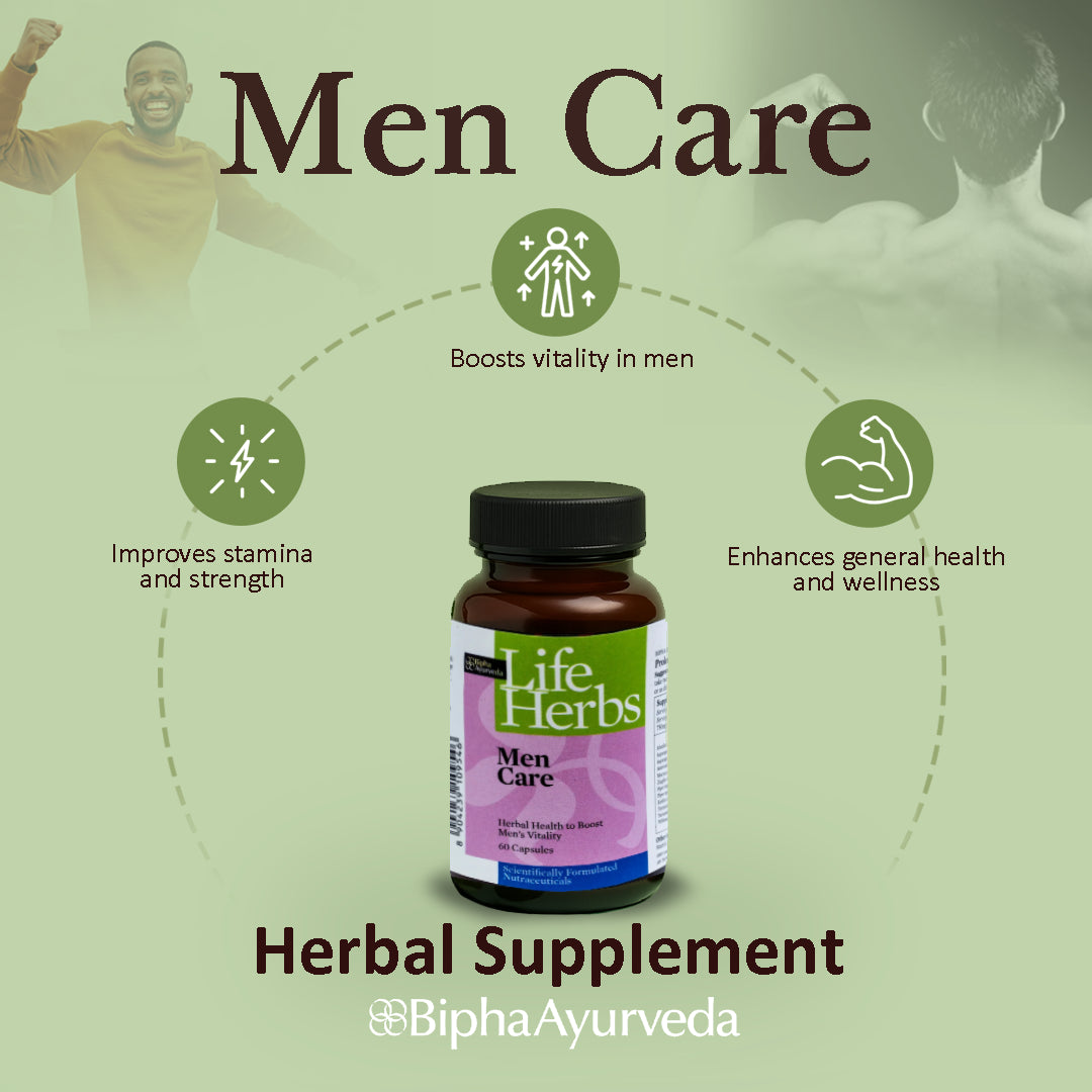 Men Care Veg Capsule Herbal Supplement for Men's Health