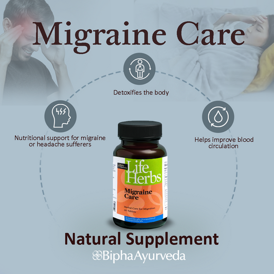 Migraine care Tablet - Natural Supplement for Migraine Relief