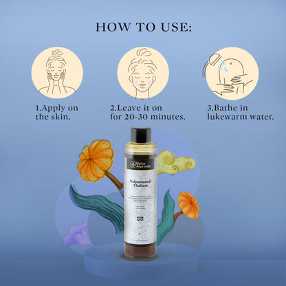 Nalpamaradi Thailam - Heritage Ayurveda Oil for Skin Toning - 175 ml