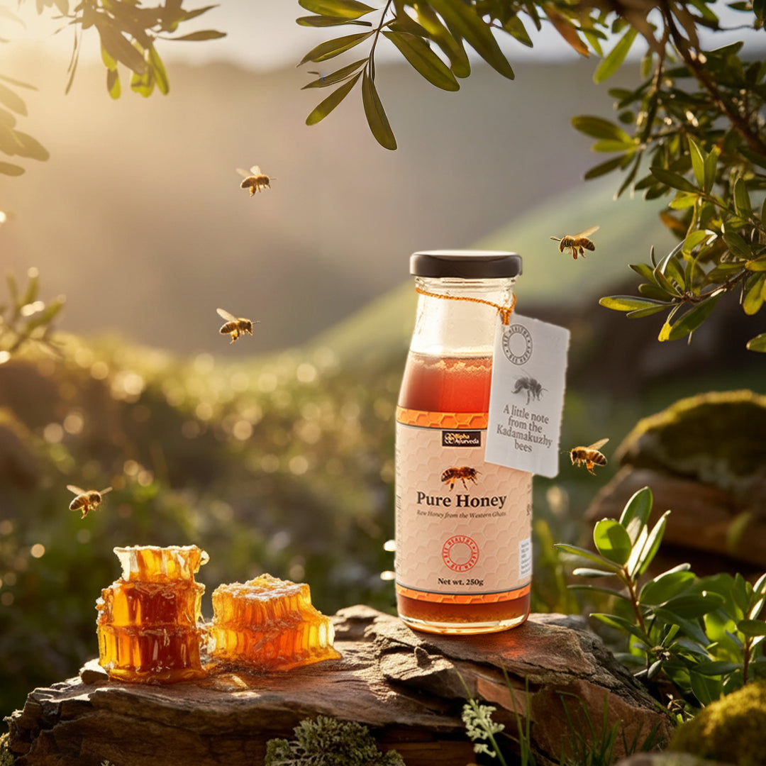Pure & Organic Honey - Straight from the Nature to Bottles! Rich in Antioxidants-Natural Immunity Booster!
