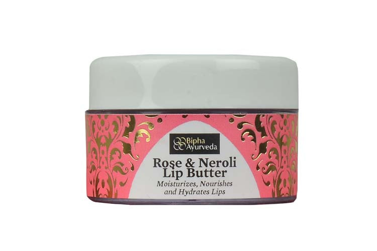 Rose & Neroli Lip Butter - Moisturizes, Nourishes and Hydrates Lips 10 gm