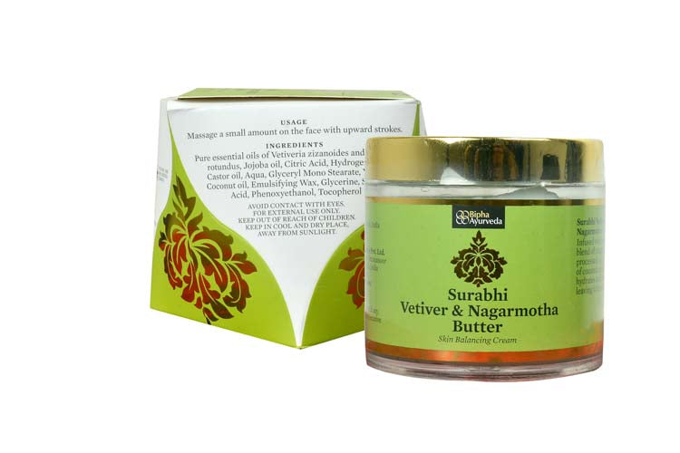 Surabhi Vetiver & Nagarmotha Butter - 75gm
