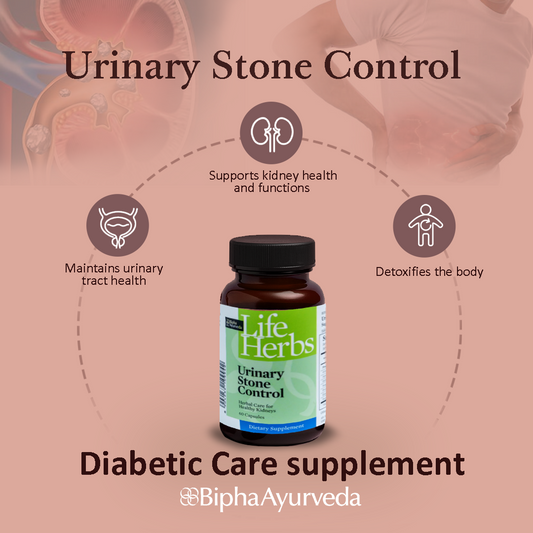 Urinary Stone Control - Veg Capsule Urinary Tract Health Support