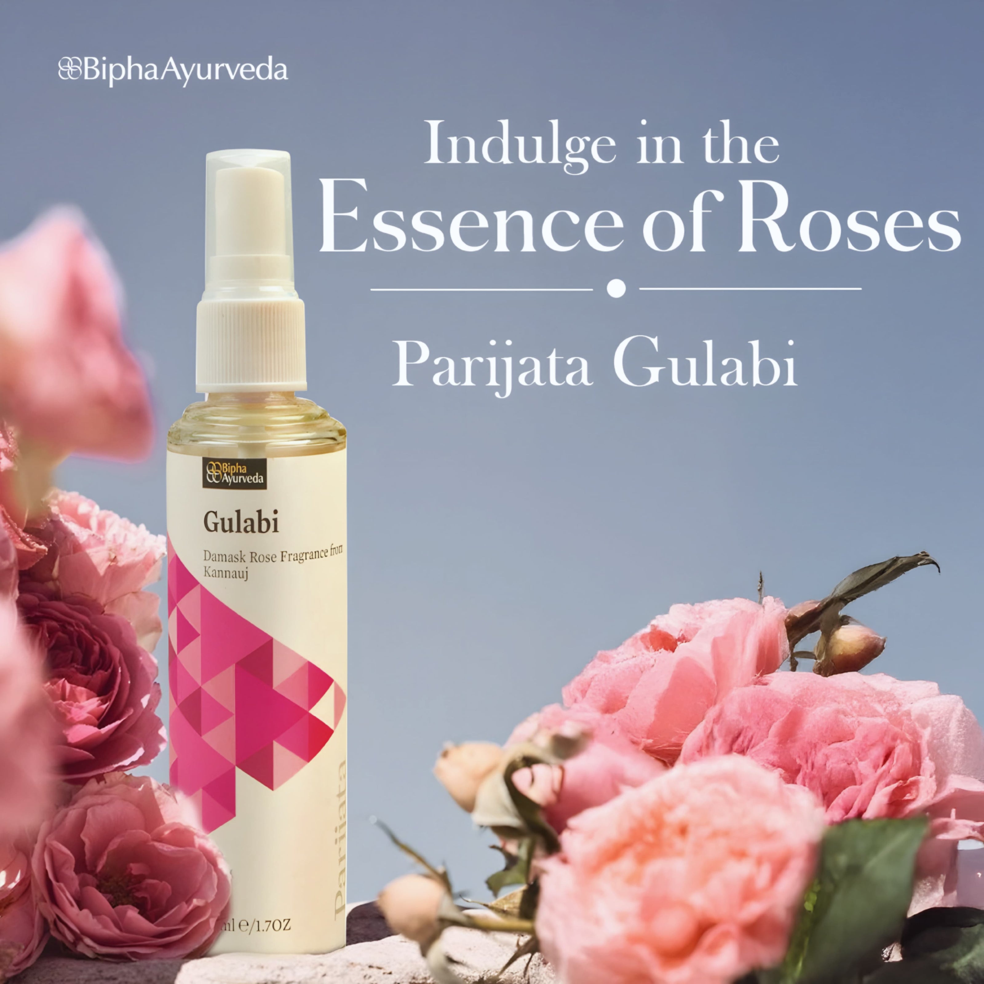 Buy Parijata Gulabi 50 ml | Rose Fragrance Perfume