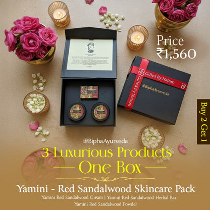 Yamini - Miniature Gift Series - Red sandal skin spa essentials