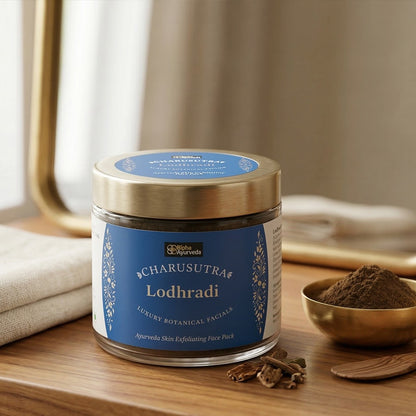 Charusutra Lodhradi - Ayurveda Skin Exfoliating Face Pack