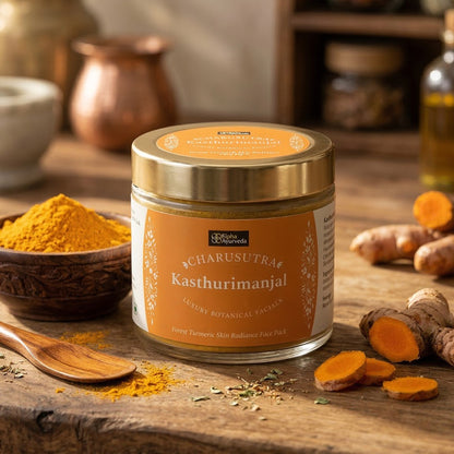 Charusutra Kasthurimanjal -  Forest Turmeric Skin Radiance Herbal Face Pack