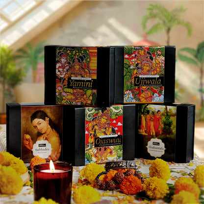 Ojaswini - Miniature Gift Series sandalwood skin longevity essentials